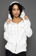 unisex zip hoody