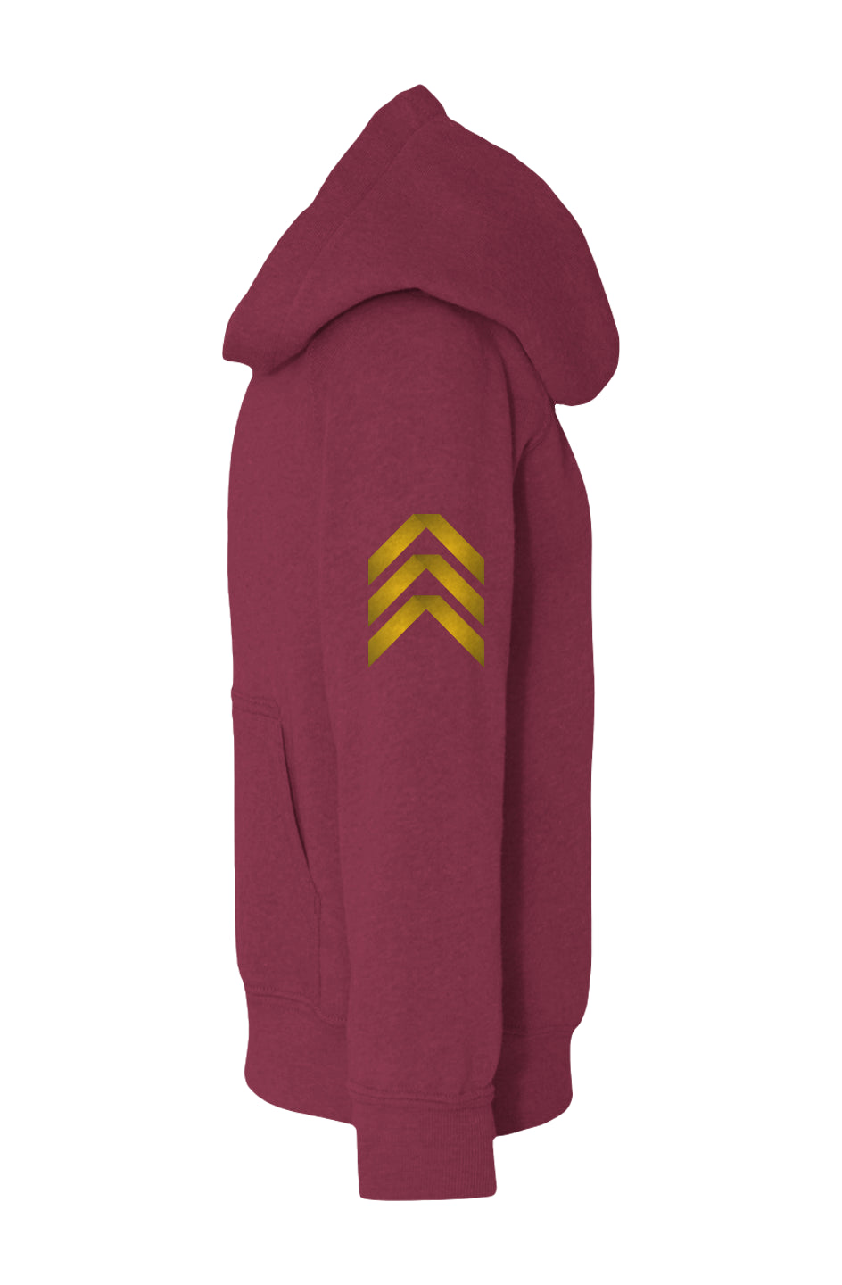 Blend Raglan Hooded Sweatshirt