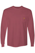 Garment Dyed LS Pocket Tee