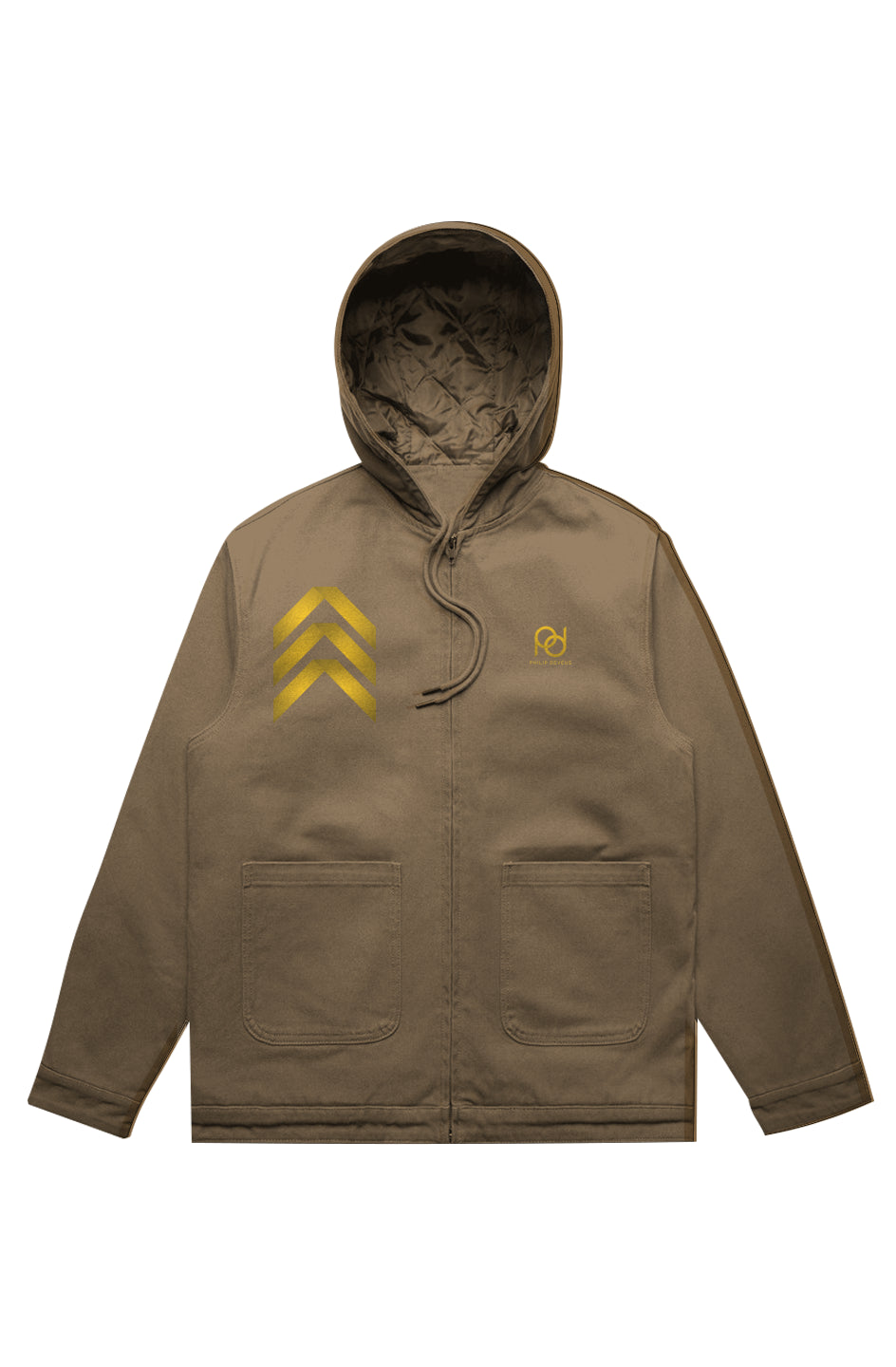 Canvas Hooded Jacket