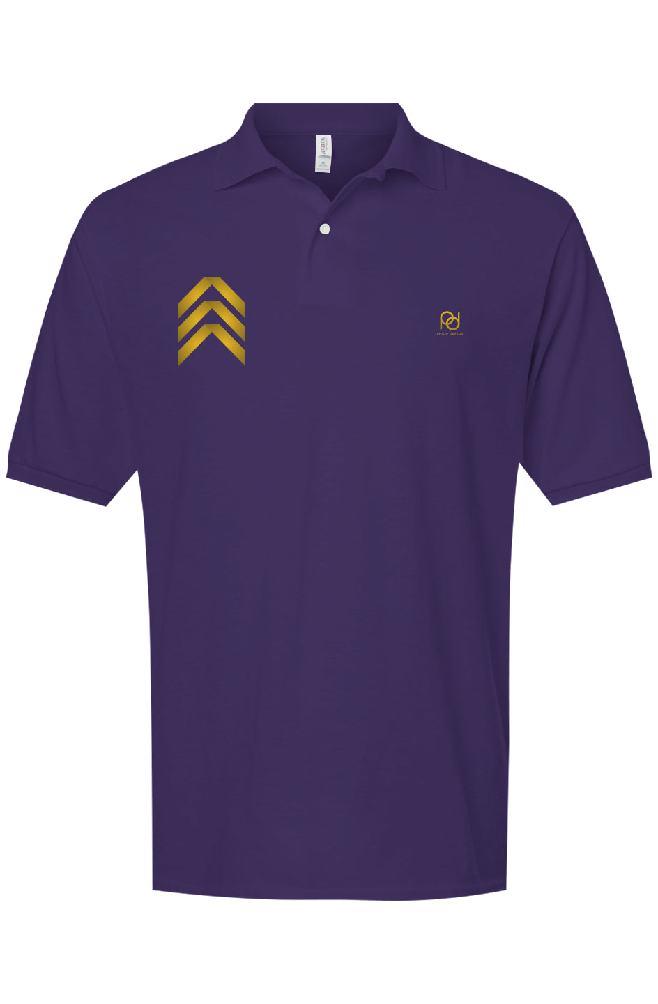 SpotShield Jersey Polo Chest Chevron