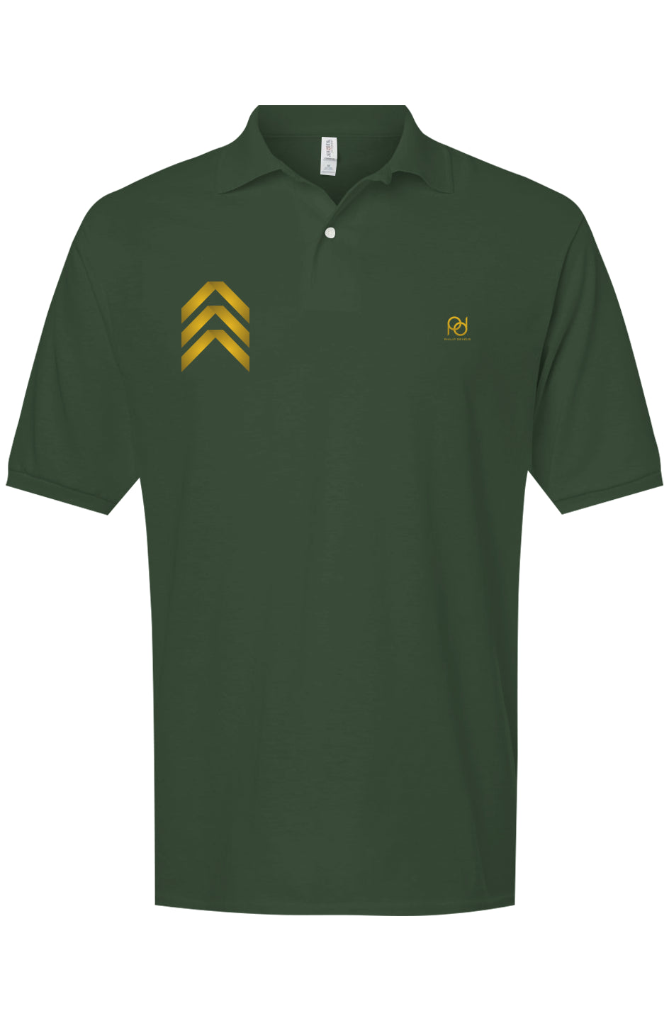 SpotShield Jersey Polo Chest Chevron