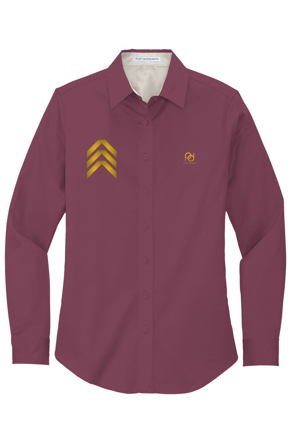 Womens Long Sleeve Easy Care Shirt