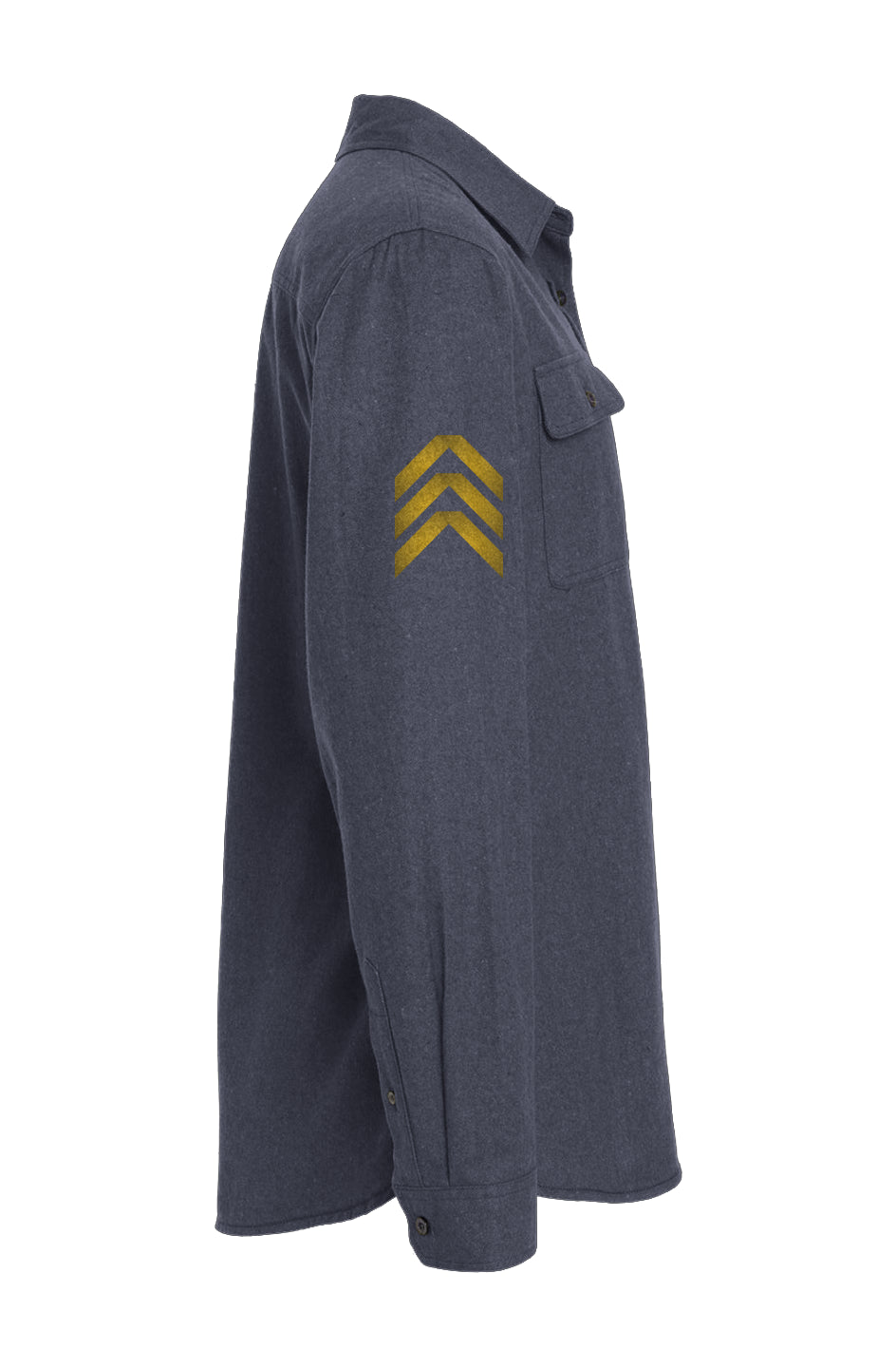 Mens Solid Flannel Shirt