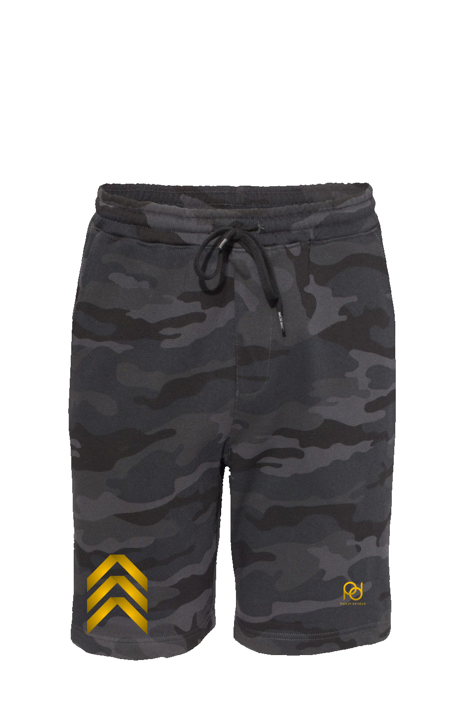 Black Camo Shorts